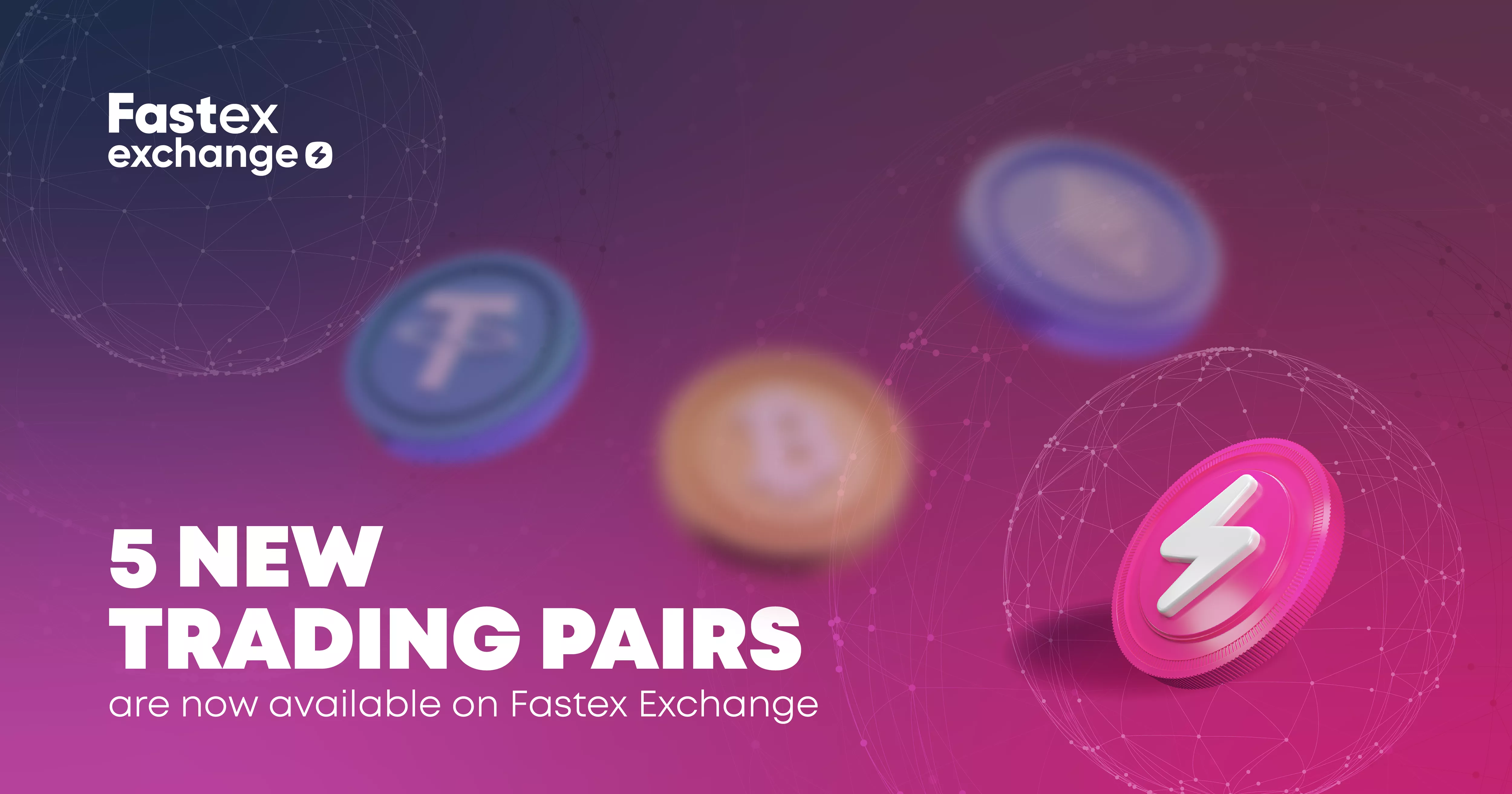 Cinco nuevos pares de intercambio están ahora disponibles en Fastex Exchange