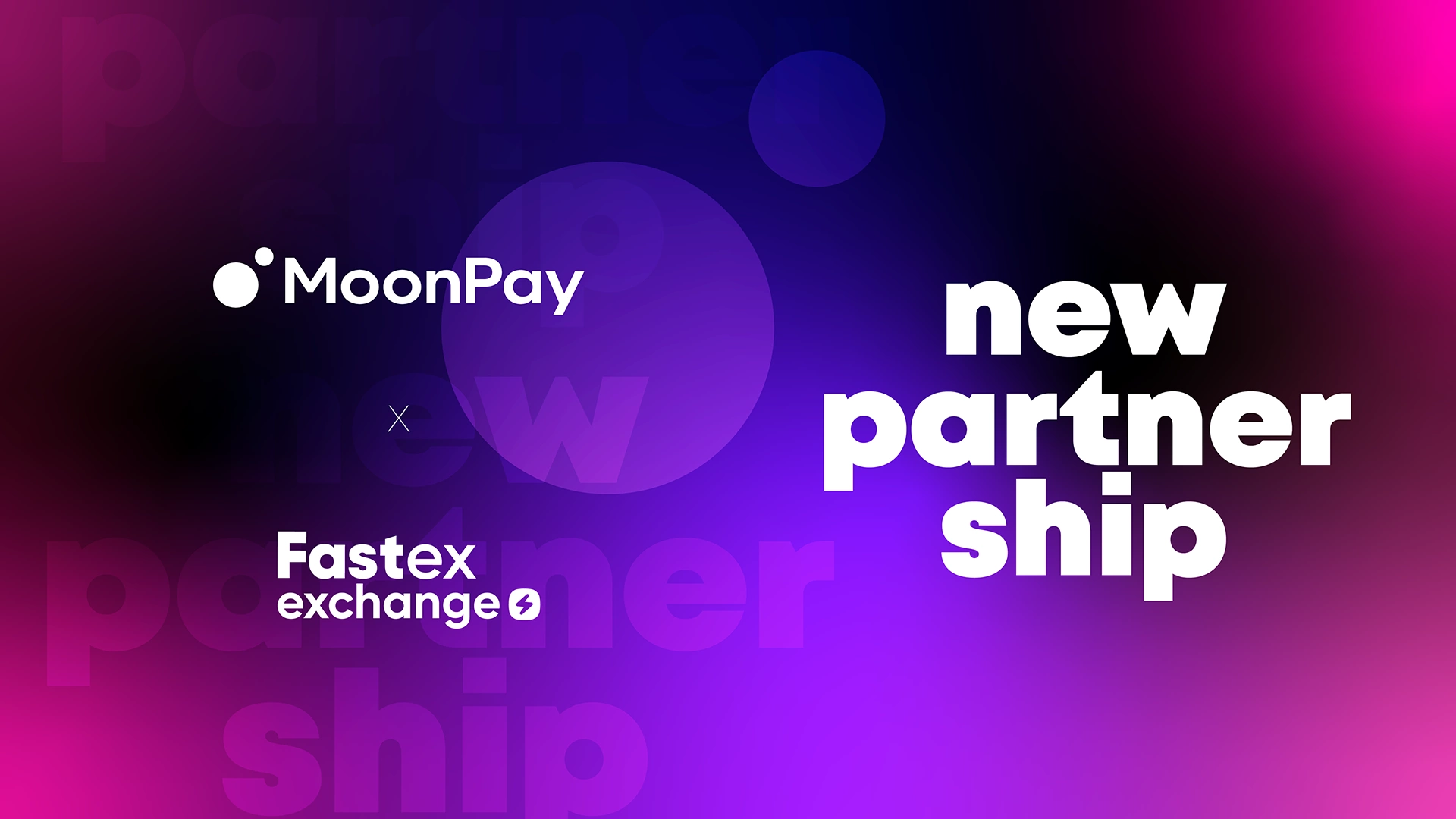 Fastex Exchange iniciará uma nova colaboração com a MoonPay