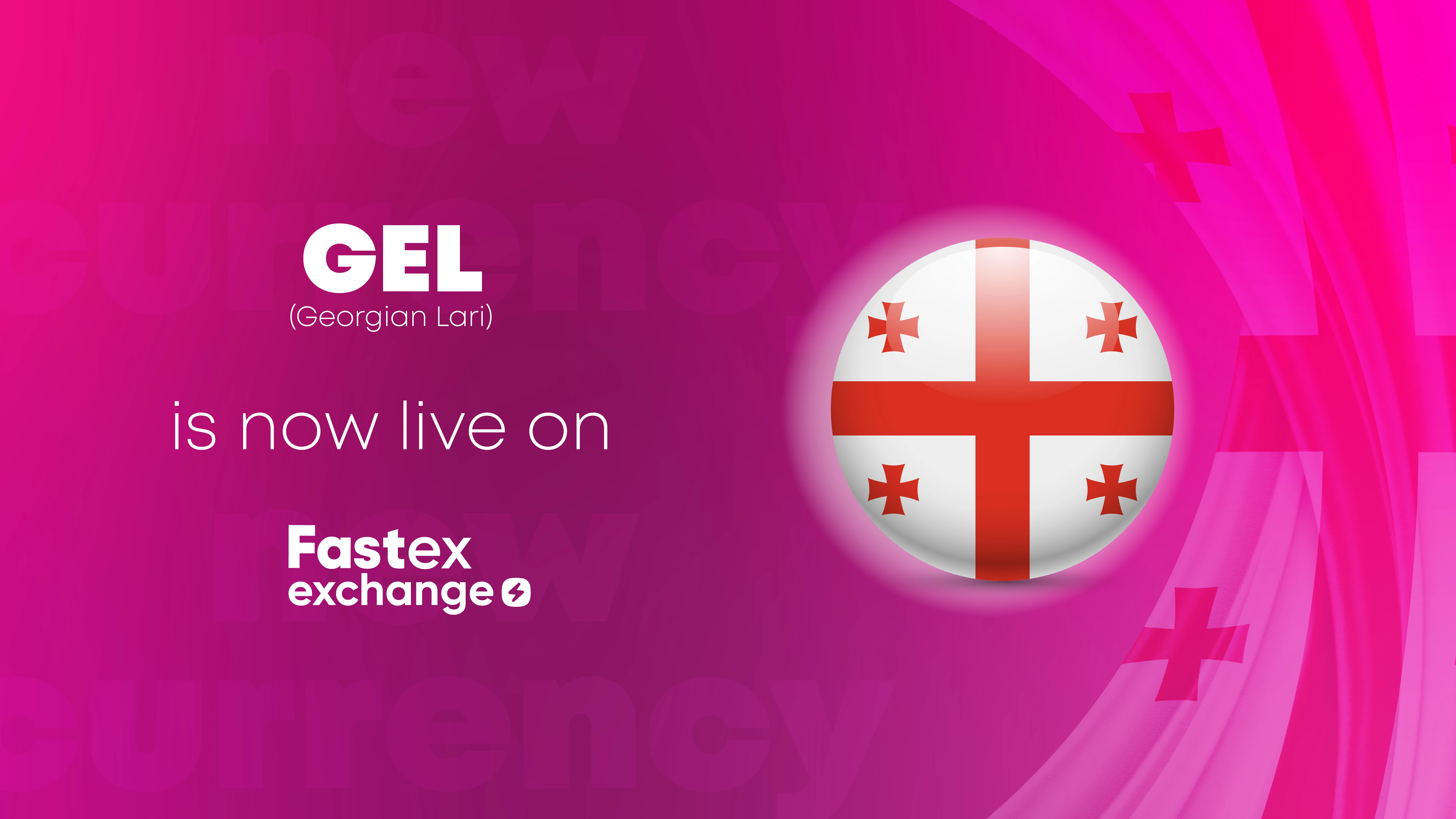 Fastex Exchange integrates the national currency of Georgia. 